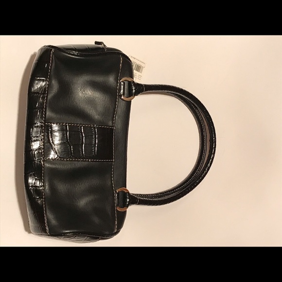 NWT LIZ CLAIBORNE PURSE HANDBAG CLUTCH SMALL BLACK - Picture 11 of 12